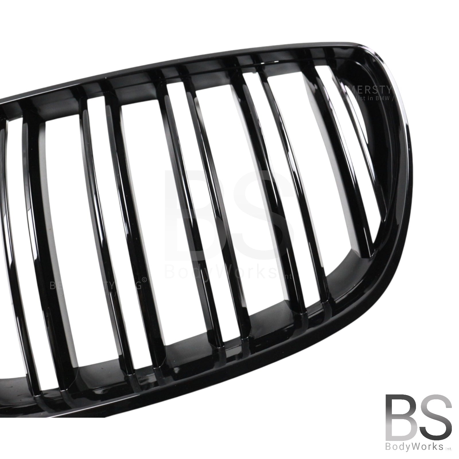 Nieren - BMW X5 E53 - M Look - Hoogglans Zwart | 12/2003-2006