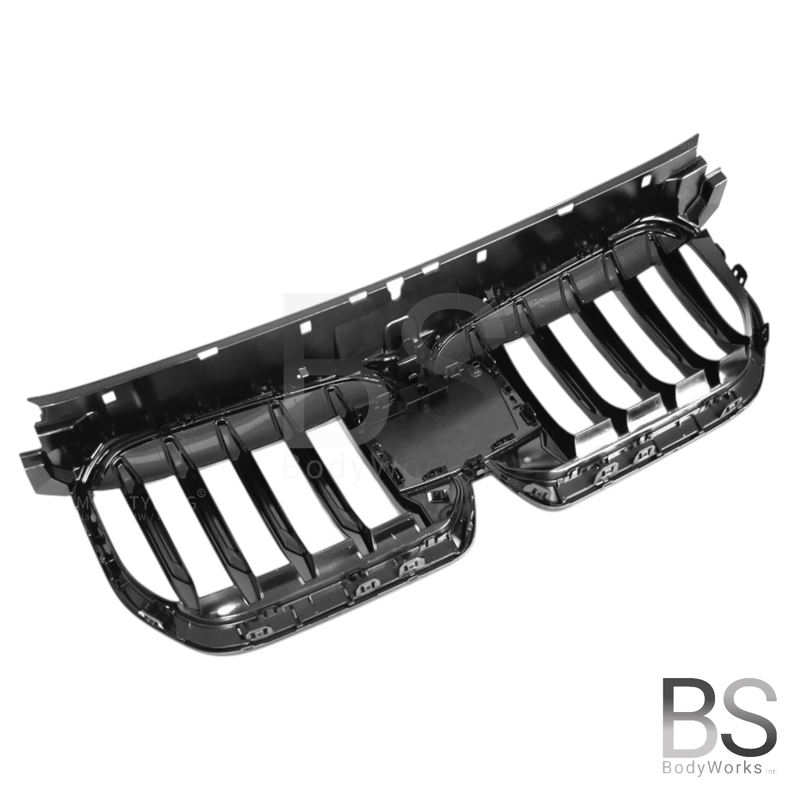 Nieren - BMW X1 U11 - MP look - Hoogglans zwart | 2022+