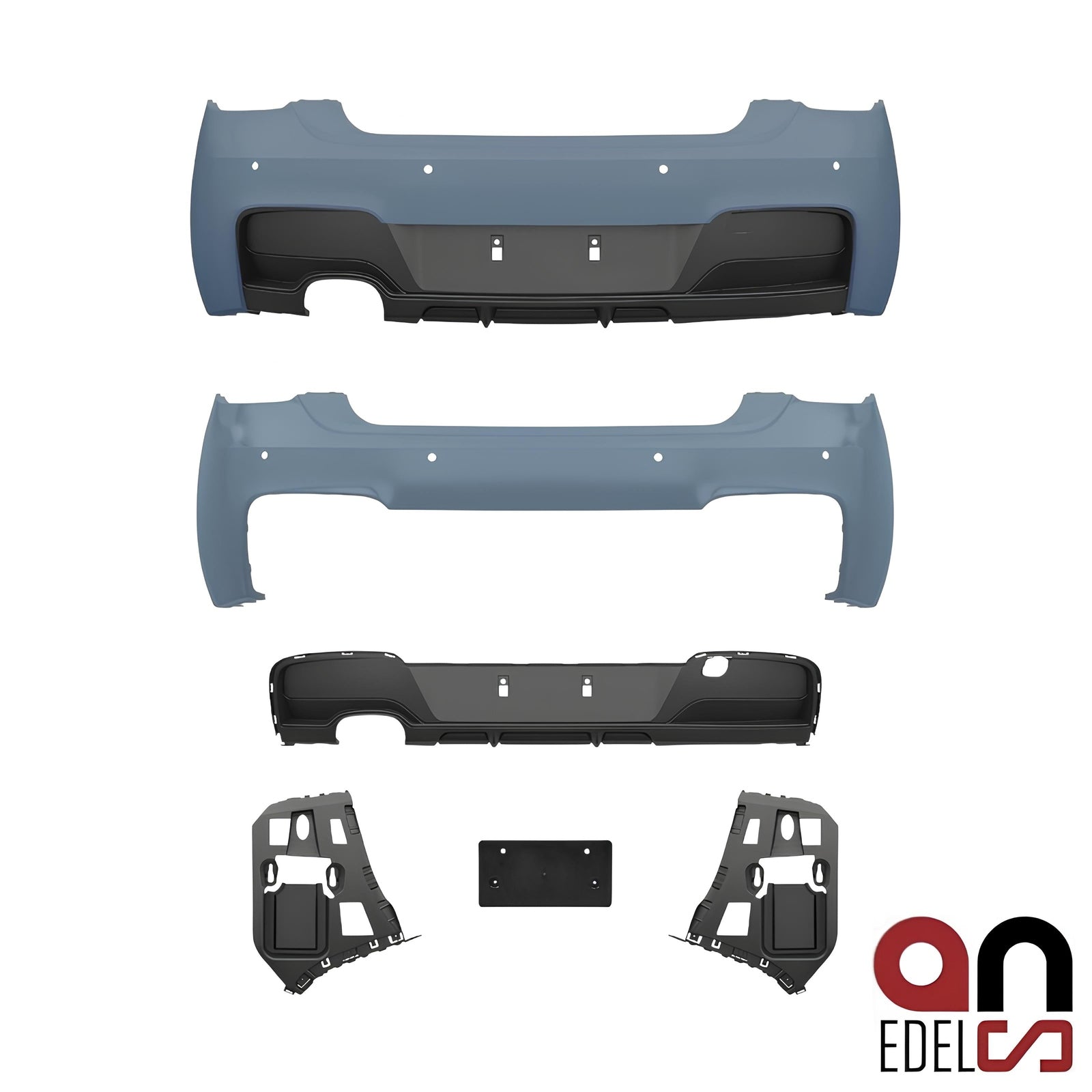 Achterbumper - BMW F20 / F21 - M Pakket Look | 11-15