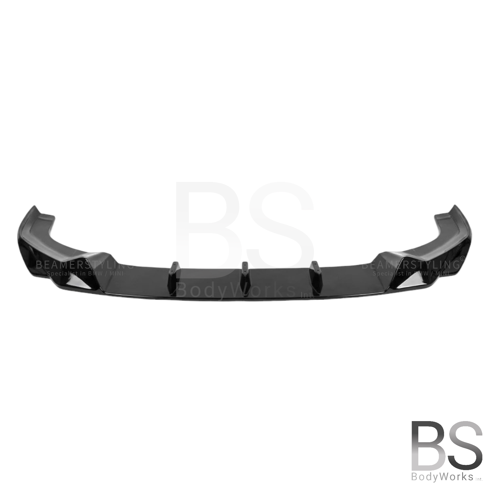 Front lip - BMW 5 Serie G60 / G61 - HR Pro look - Hoogglans Zwart | 2023+