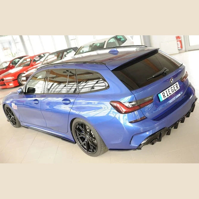 Diffuser - BMW G20 / G21 - Rieger Tuning - Zonder Trekhaak | 19-22 — Mat Zwart