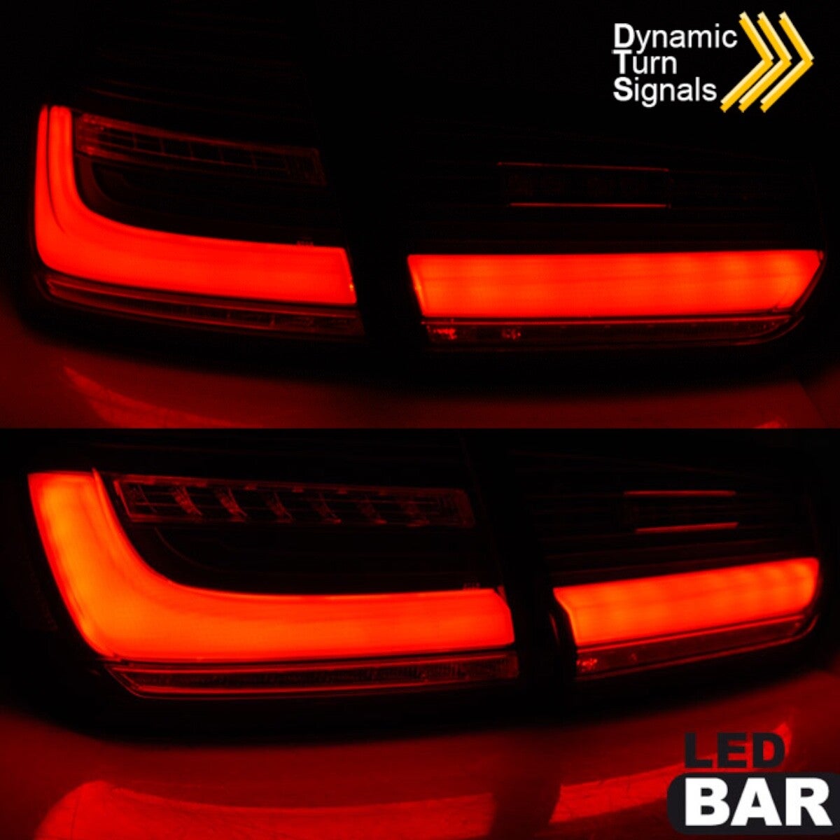 LED Bar Achterlichten - BMW F30 Sedan - Full LED | 12-19