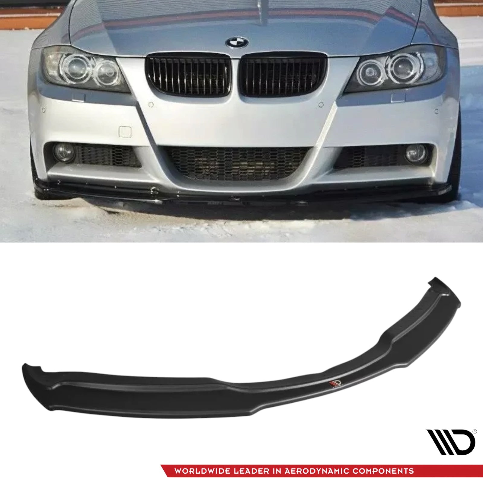 Front Lip - BMW 3 Serie E90 / E91 - M Pakket - Maxton Design | 2005-2008