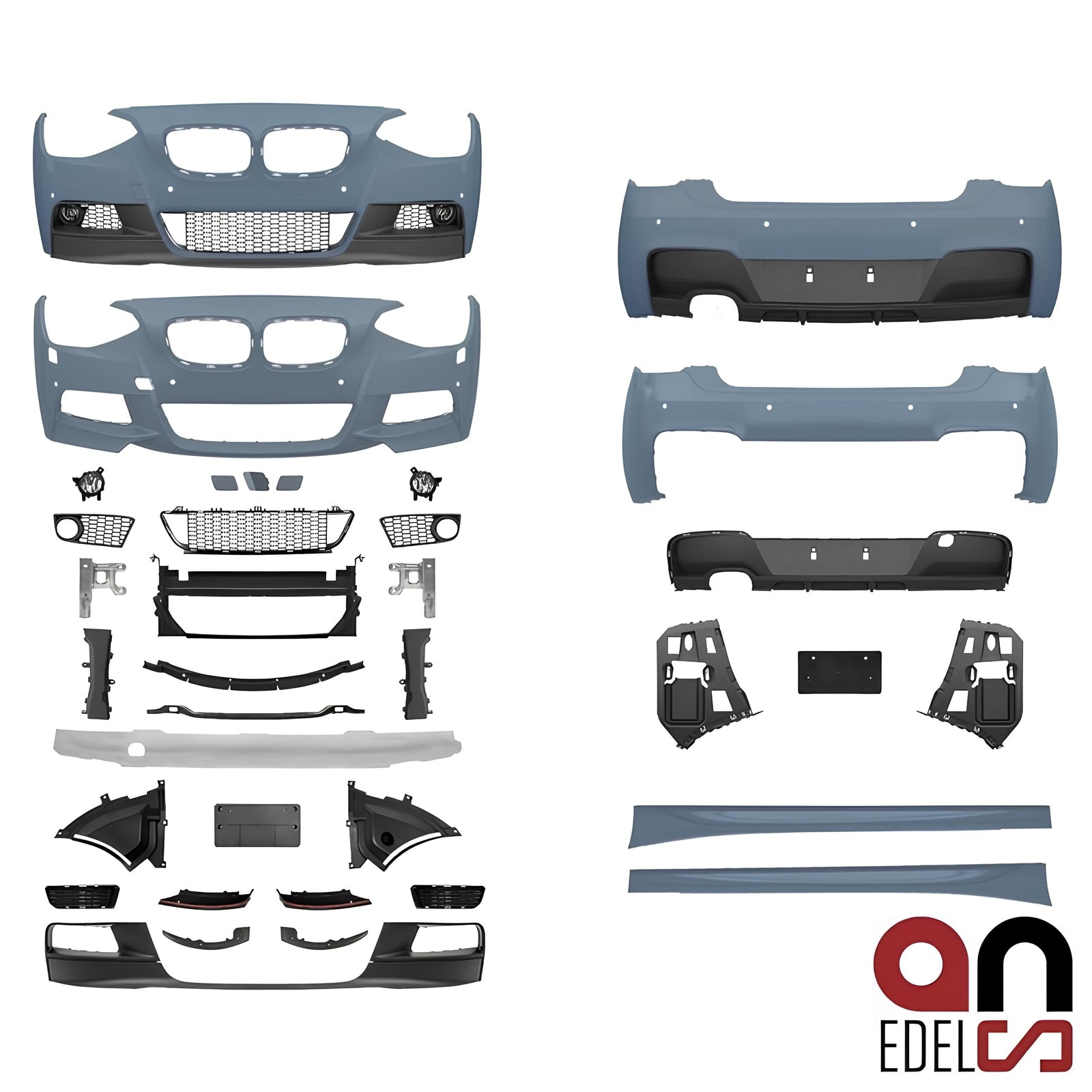 Bumper Pakket - BMW 1 Serie F20 (5D) - M Performance Look | 11-15