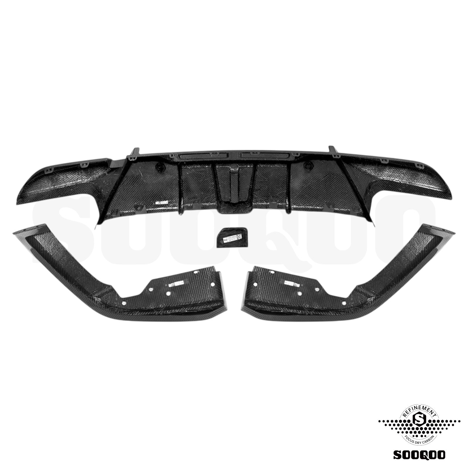Carbon Diffuser - BMW X6 M F96 - Pre-Preg | Sooqoo