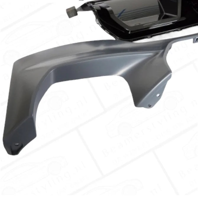 Diffuser - BMW G30 / G31 - Competition Look - Hoogglans Zwart | 17-23