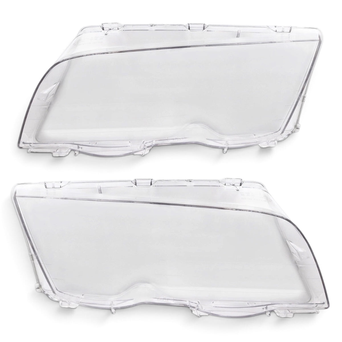 Set Koplampglazen - BMW 3 Serie E46 Sedan & Touring – Halogeen & Xenon | 1998-2001