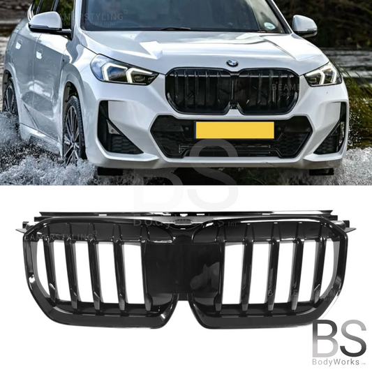 Nieren - BMW X1 U11 - MP look - Hoogglans zwart | 2022+