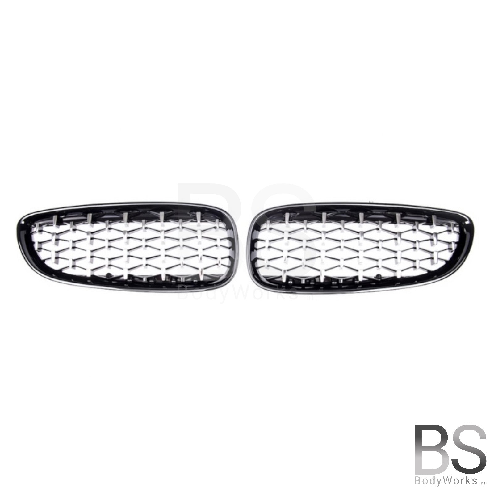 Nieren - BMW Z4 E89 - Diamond - Hoogglans Zwart / Chroom | 2009-2016