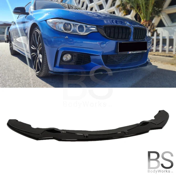 Front Lip - BMW F32 / F33 / F36 - Hoogglans Zwart | 2013-2019