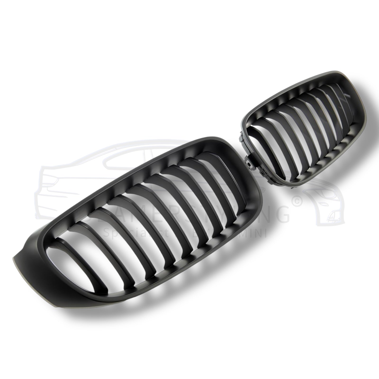 Nieren - BMW 3 Serie F34 Gran Turismo - Mat Zwart | 13-19