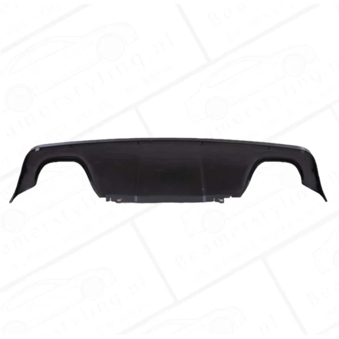 Diffuser - BMW E60 / E61 - Hoogglans Zwart - 4 Uitlaten | 2003-2010