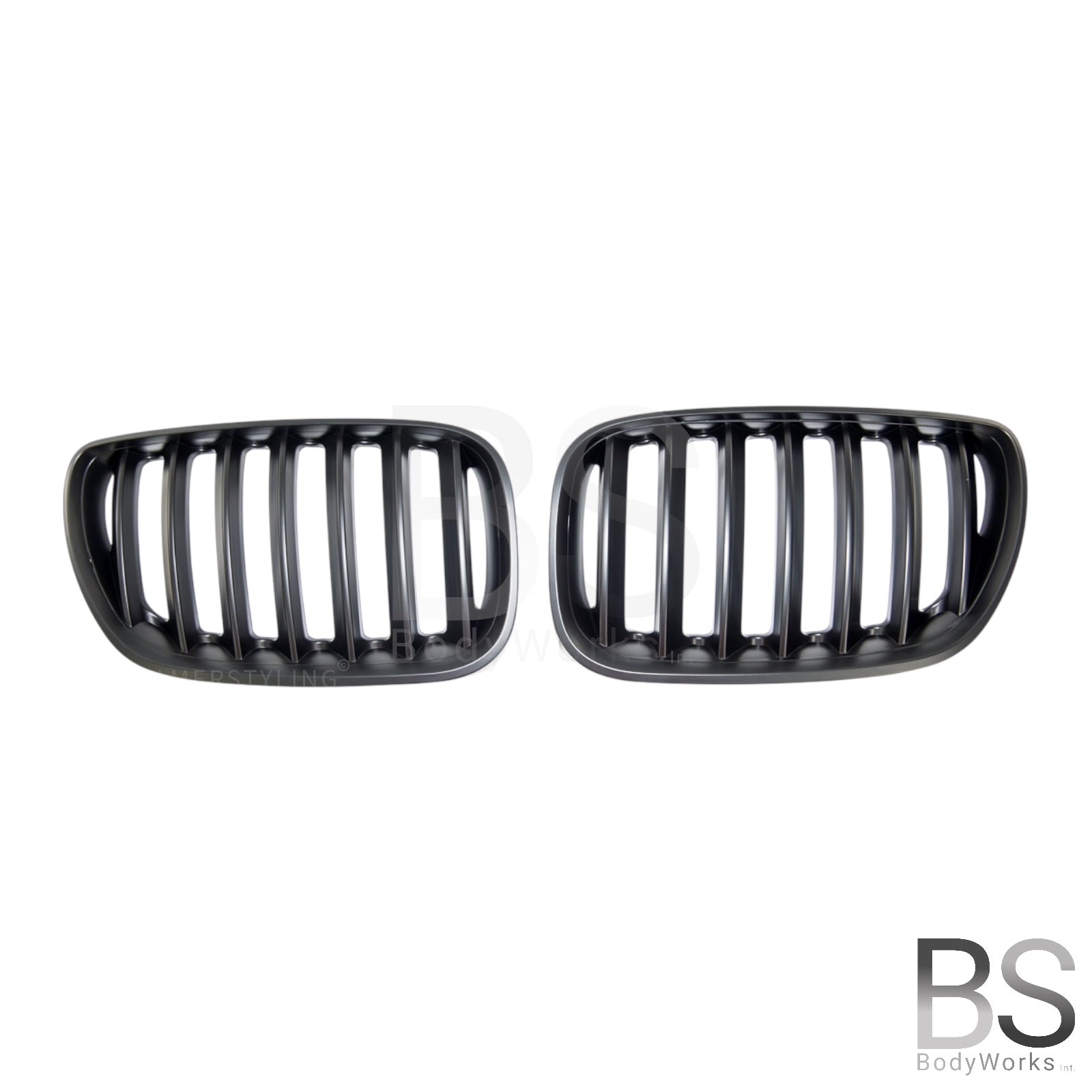 Nieren - BMW X5 E53 - Mp Look - Mat Zwart | 12/2003-2006