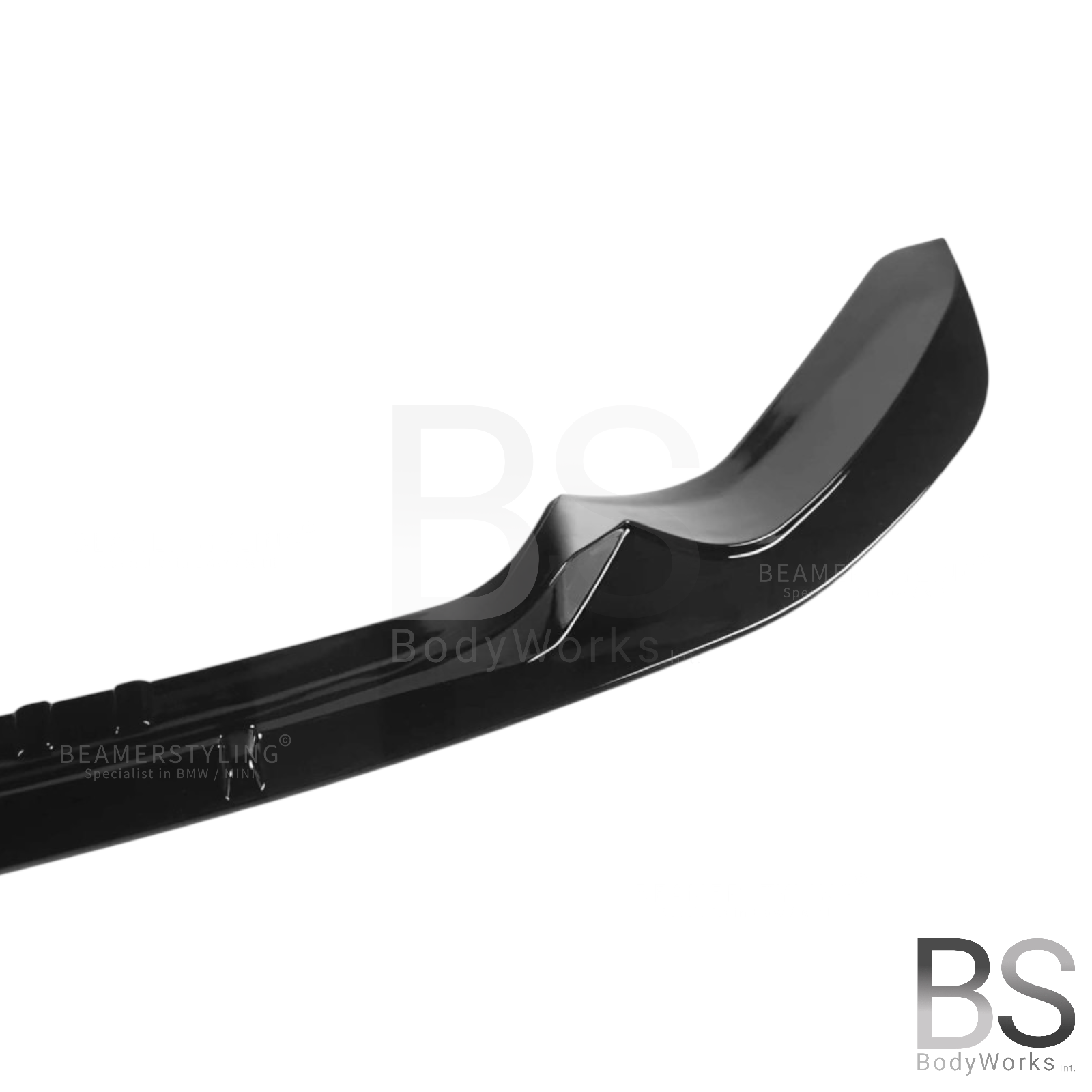 Front lip - BMW F20LCI / F21LCI - AK Look - Hoogglans Zwart | 2015-2019