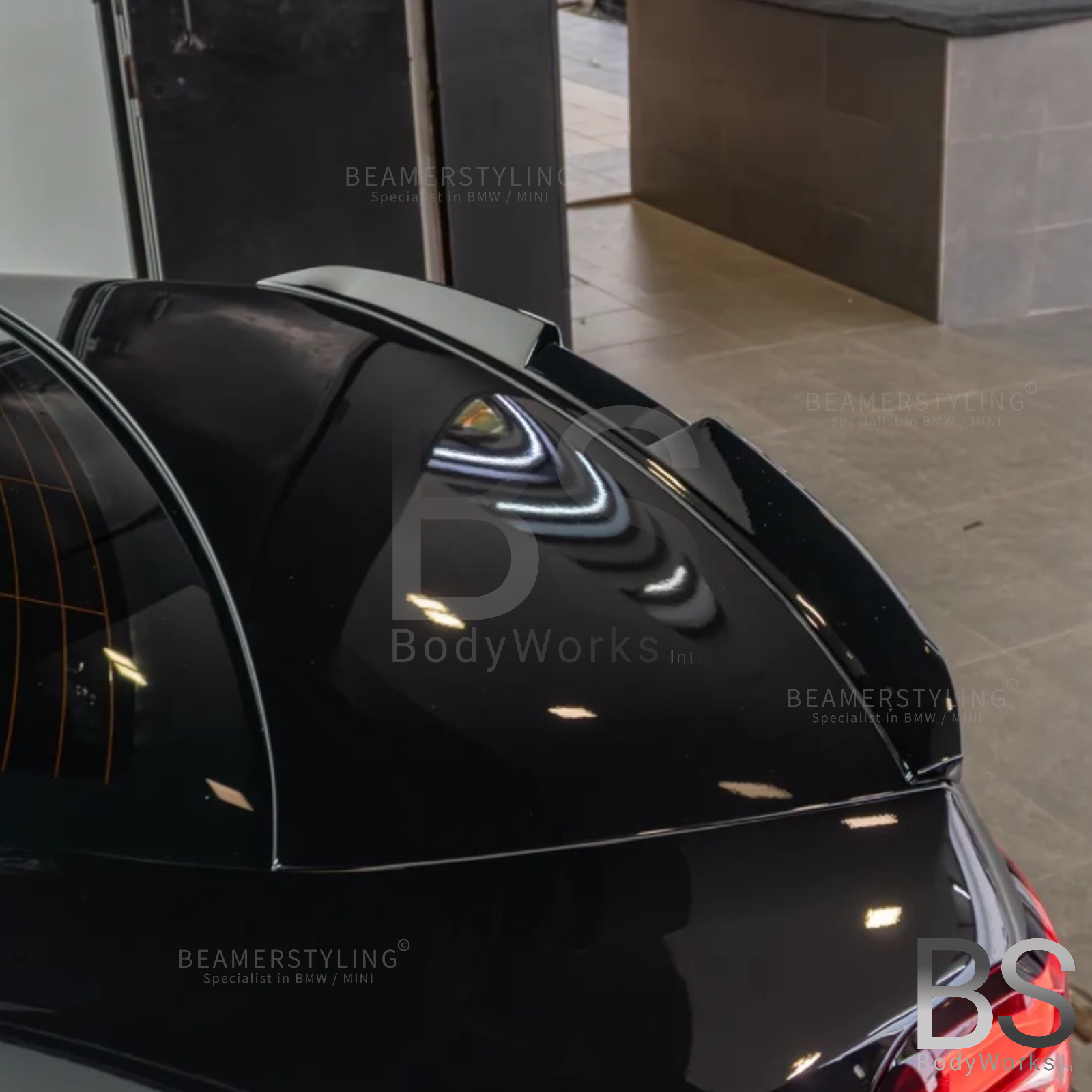 Spoiler - BMW G60 / G90 Sedan - HR Pro Look - Hoogglans Zwart | 23+