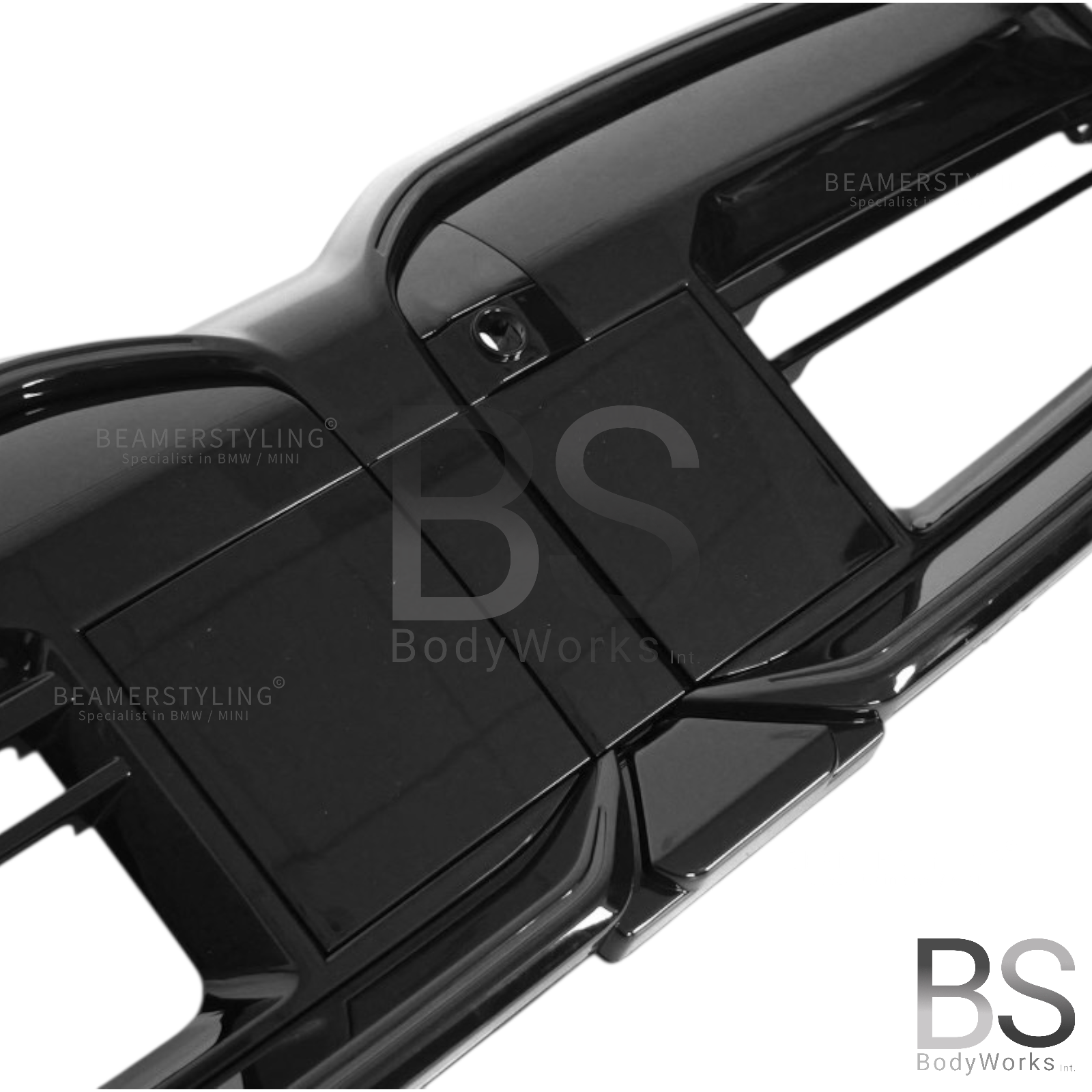 Nieren - BMW G60 / G61 - LED - M5 look - Hoogglans zwart - Compleet | 2023+