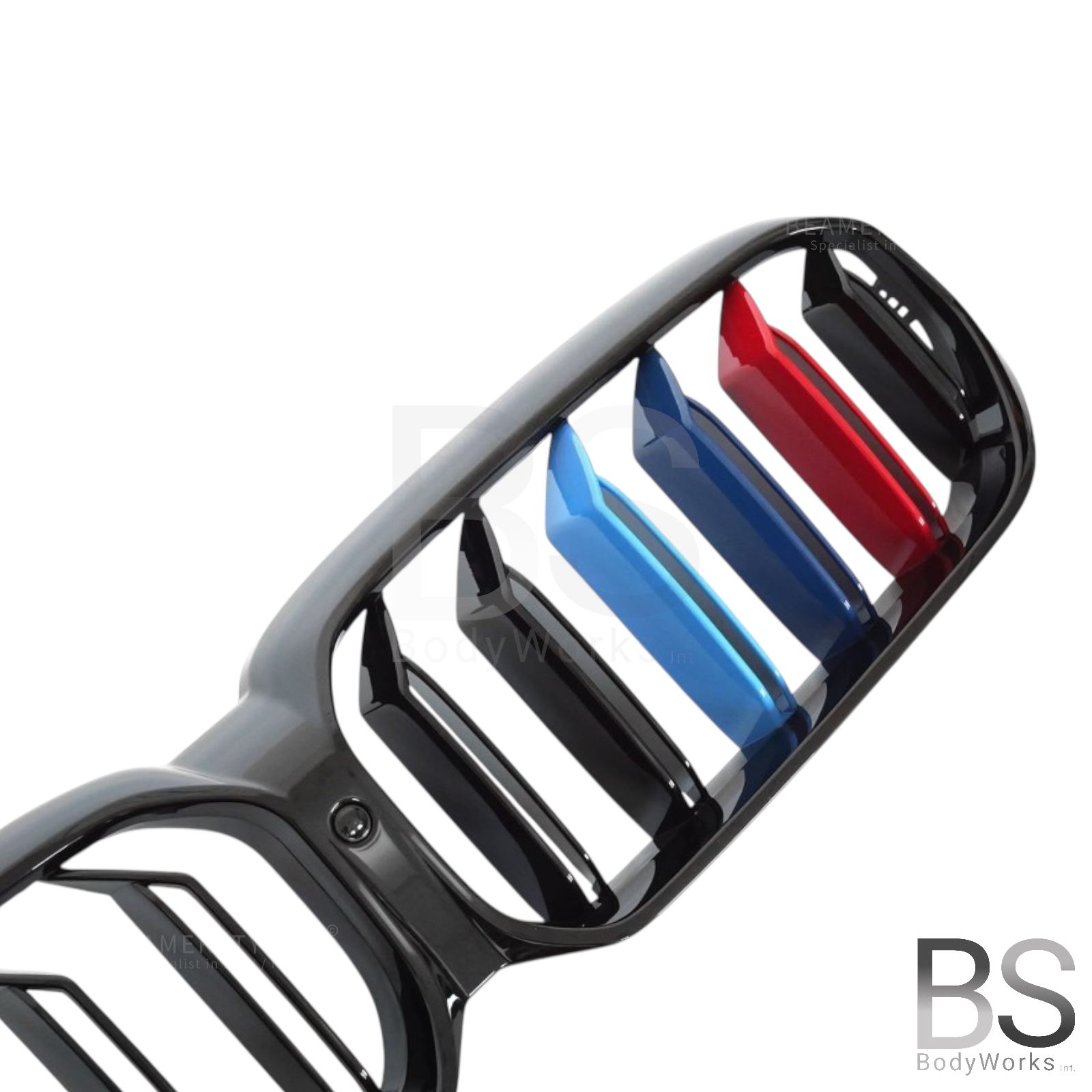 Nieren - BMW G30LCI / G31LCI - M Look - M Kleuren - Hoogglans Zwart | 2020-2023