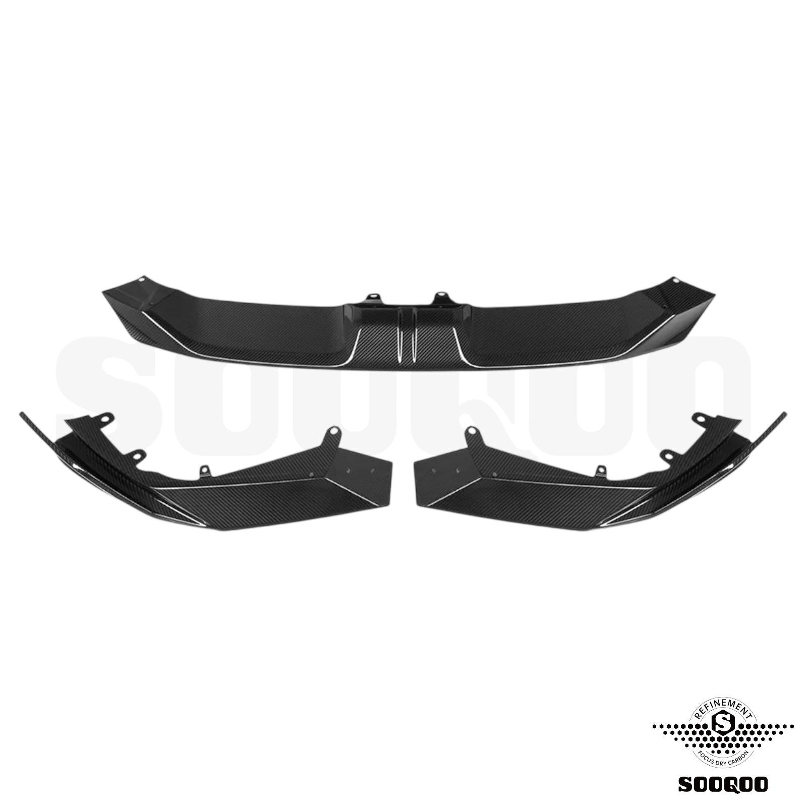 Carbon Front Lip - BMW X6 M F96LCI - Pre-Preg | Sooqoo