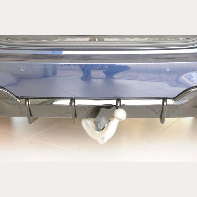 Diffuser - BMW G20 / G21 - Rieger Tuning - Met Trekhaak | 19-22 — Mat Zwart