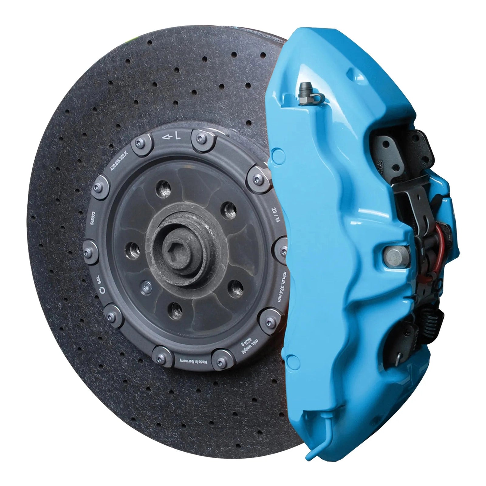 Foliatec® Remklauwverf - 3 Componenten Lak - Complete 7-Delige Kit | Sky Blue