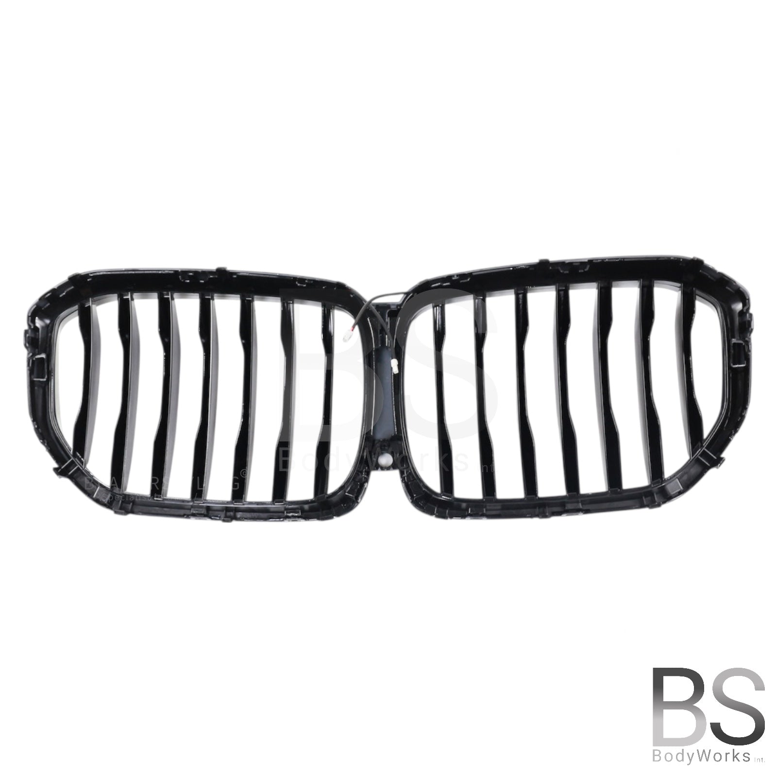 Nieren - BMW X5 G05 - LED - Mp Look - Hoogglans Zwart | 2018-03/2023