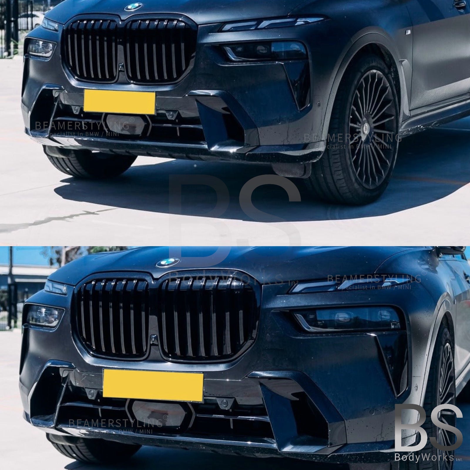 Nieren - BMW X7 G07LCI - Mp Look - Hoogglans Zwart | 07/2022+