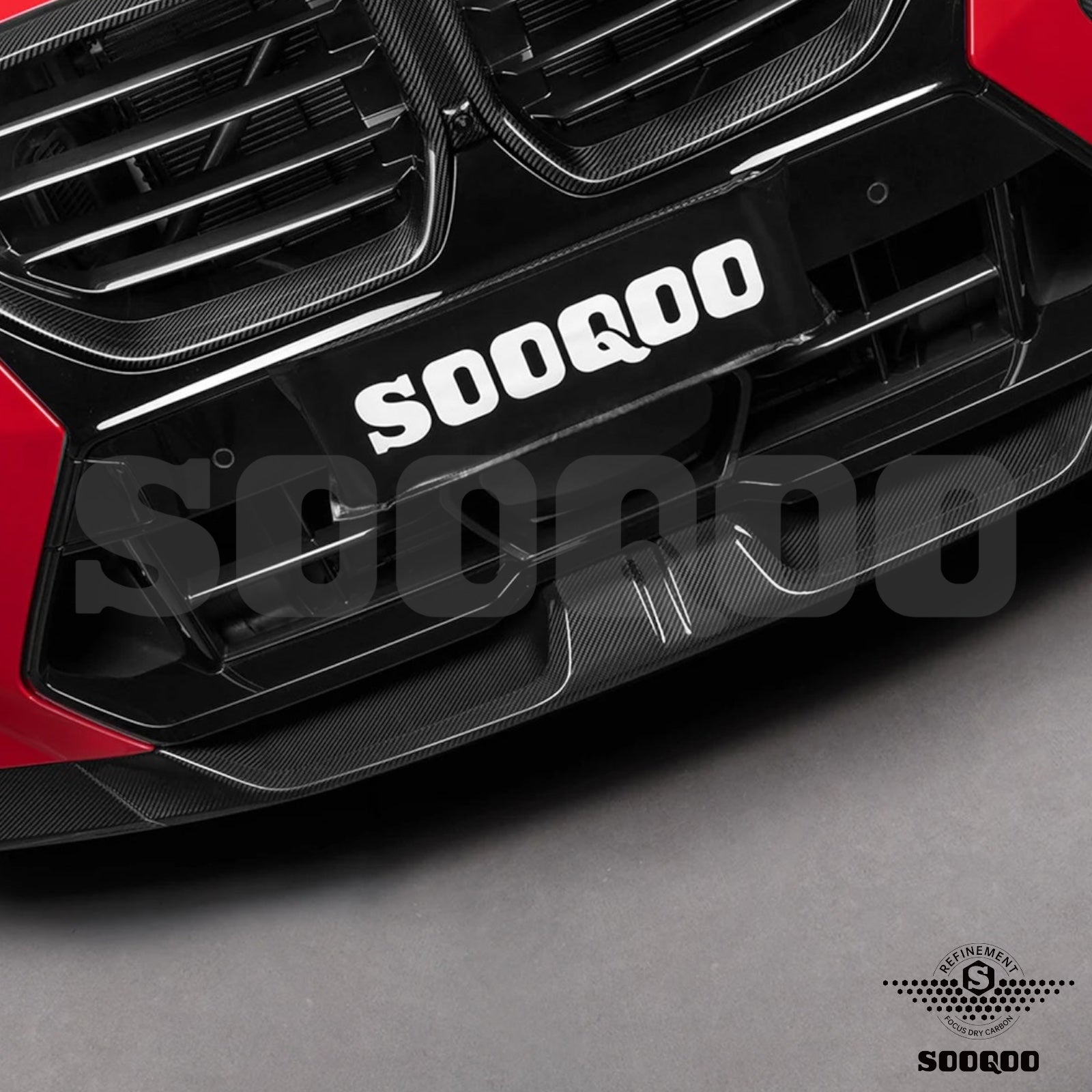 Carbon Front Lip - BMW X6 M F96LCI - Pre-Preg | Sooqoo