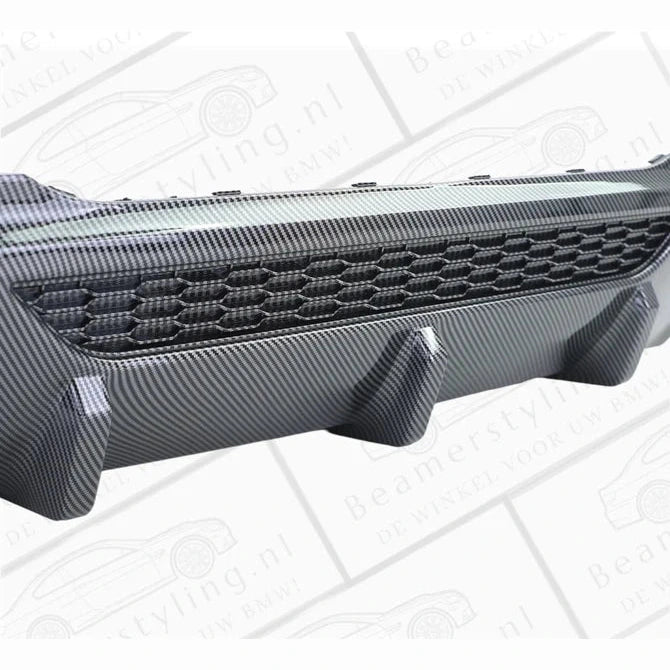 Diffuser - BMW F40 - M Performance Look - Carbon Look