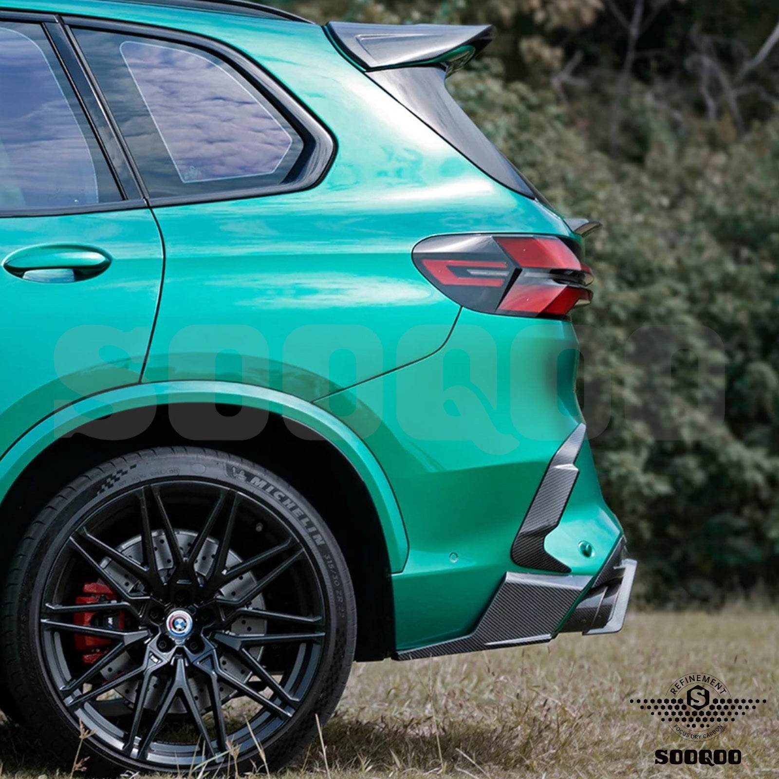 Carbon Air Vent Covers - BMW X5 M F95LCI- Pre-Preg | Sooqoo