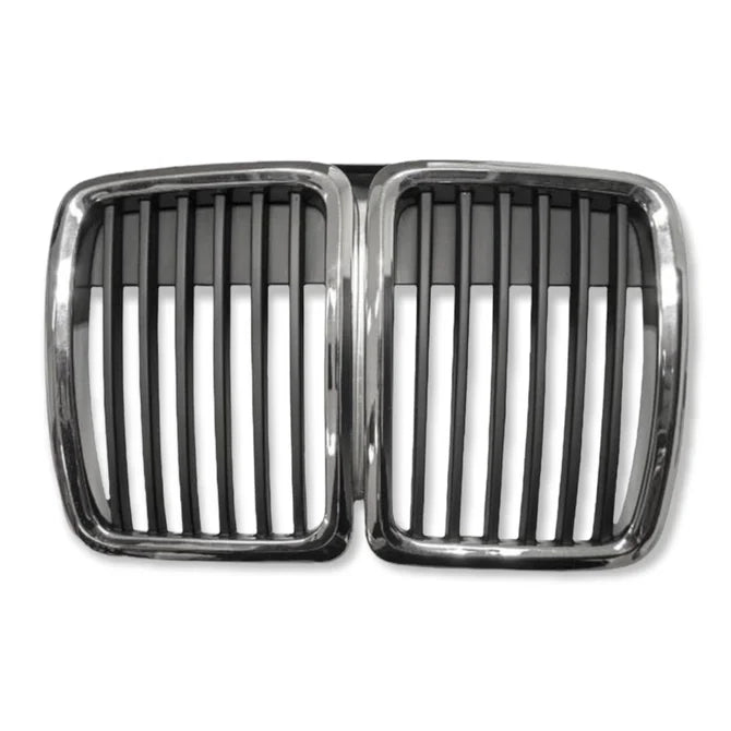 BMW 3 Serie Nieren Chroom Zwart E30