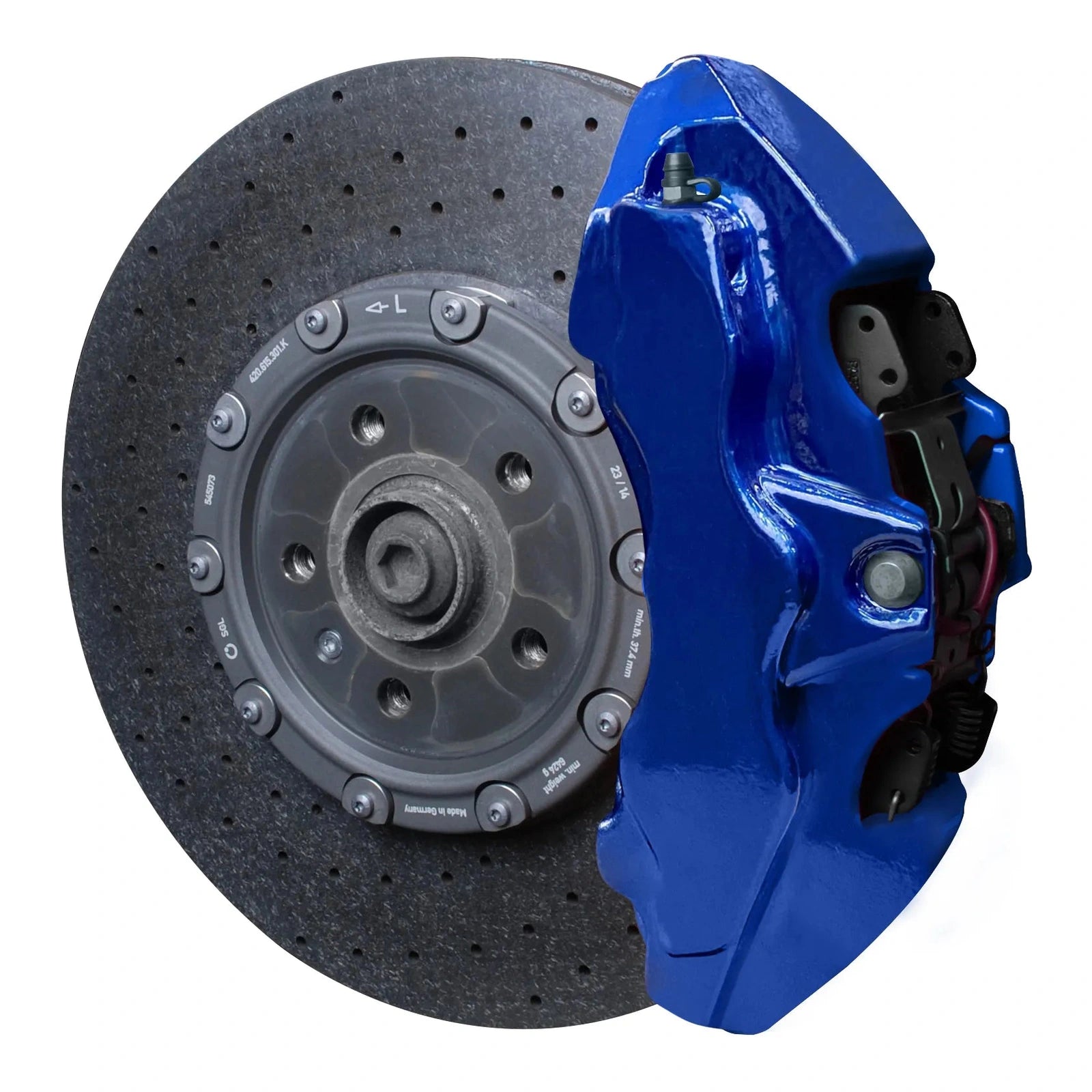 Foliatec® Remklauwverf - 3 Componenten Lak - Complete 7-Delige Kit | Performance Blue Metallic