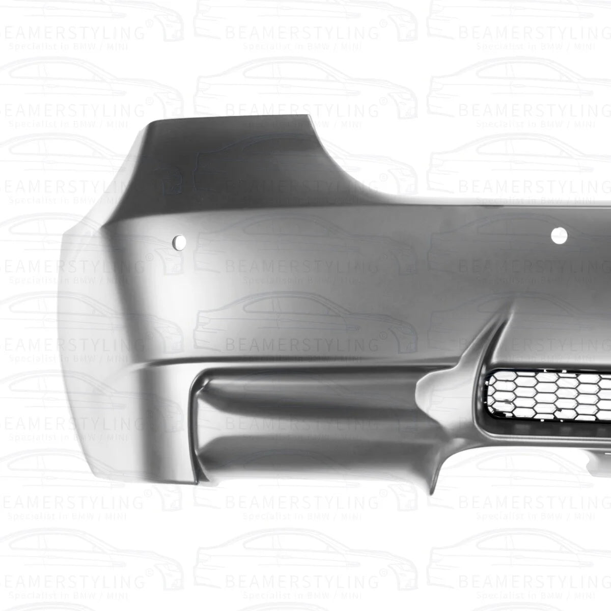 Achterbumper - BMW 3 Serie E90 Sedan - M3 look - Met PDC | 2005-2012