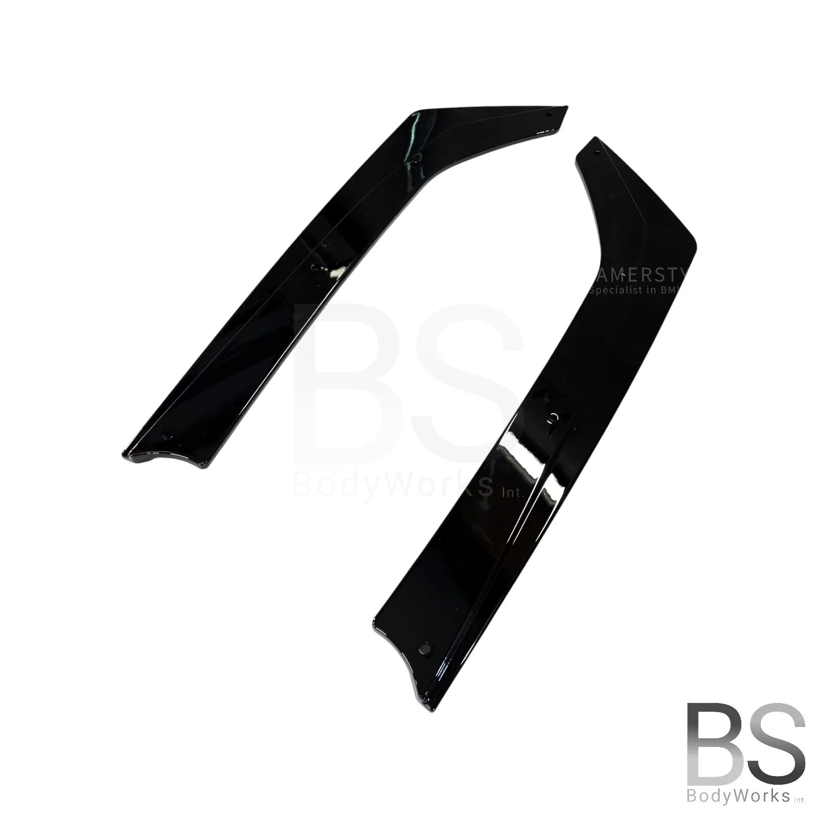 Achterbumper splitters - BMW 3 Serie G20 / G21 - Hoogglans zwart | 19-22