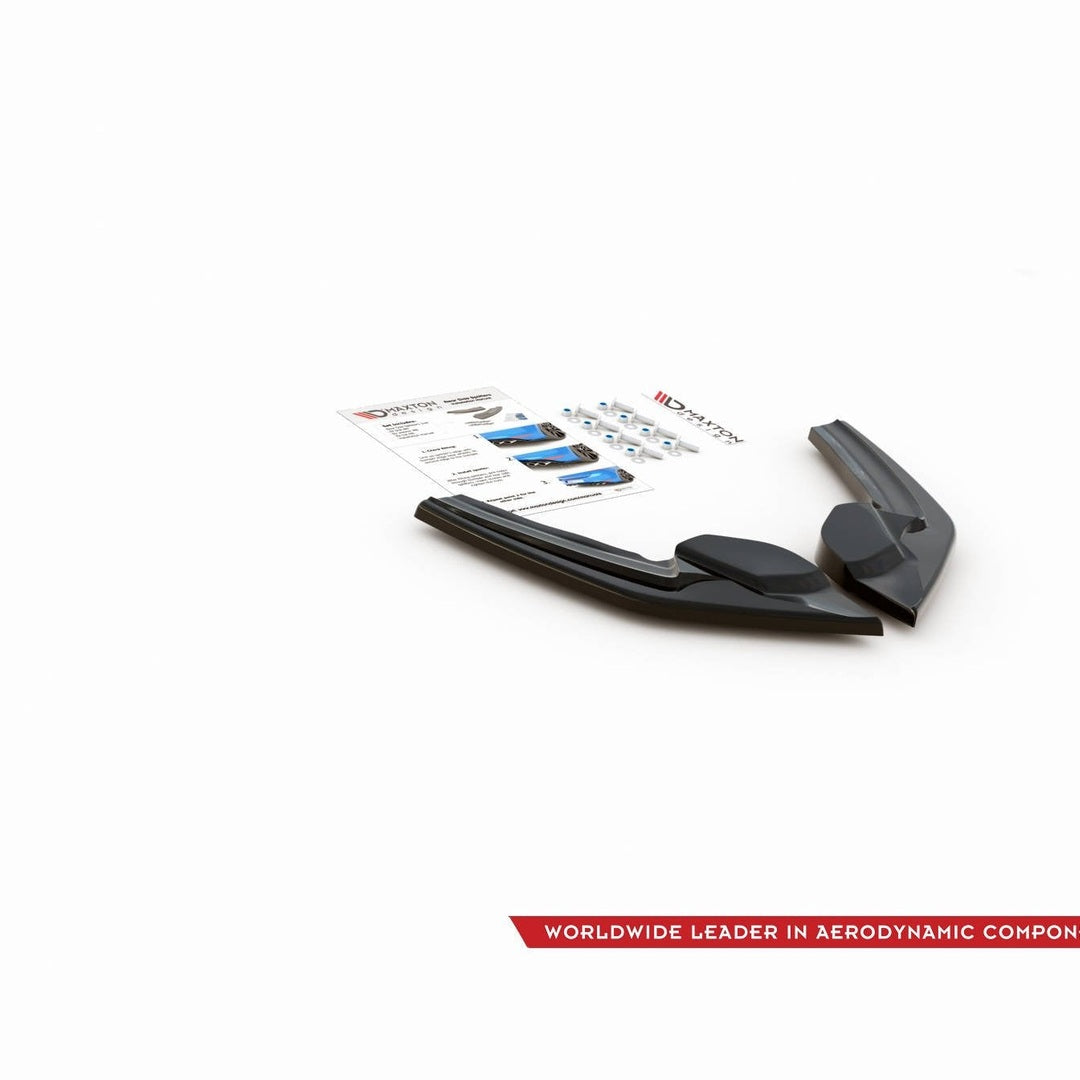 Achterbumper Splitters V2 - BMW F20 / F21 - M Pakket - Maxton Design | 2011-2015