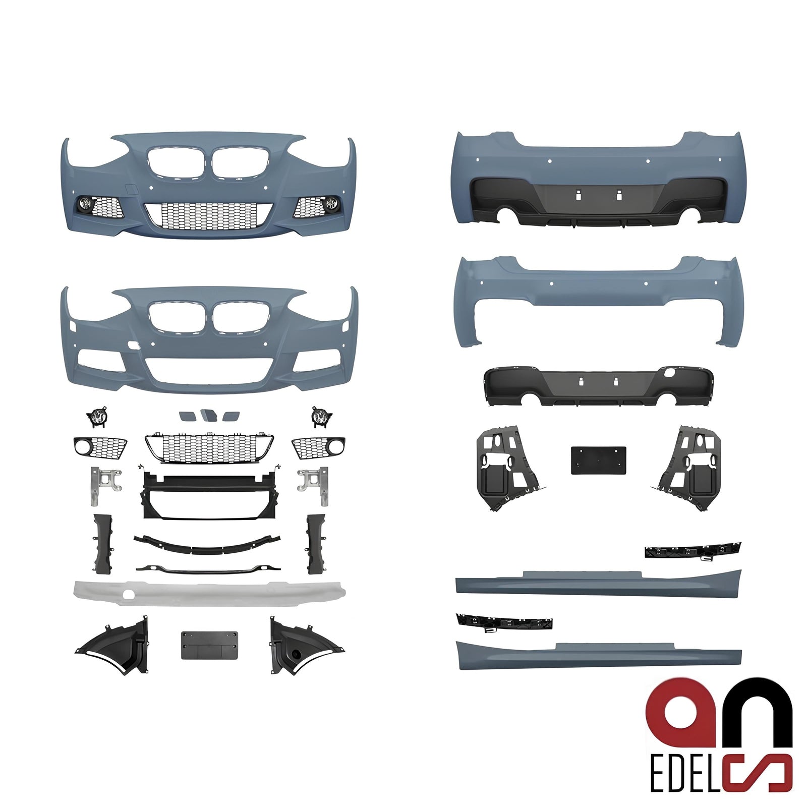 Bumper Pakket - BMW 1 Serie F21 (3D) - M135I Look | 11-15