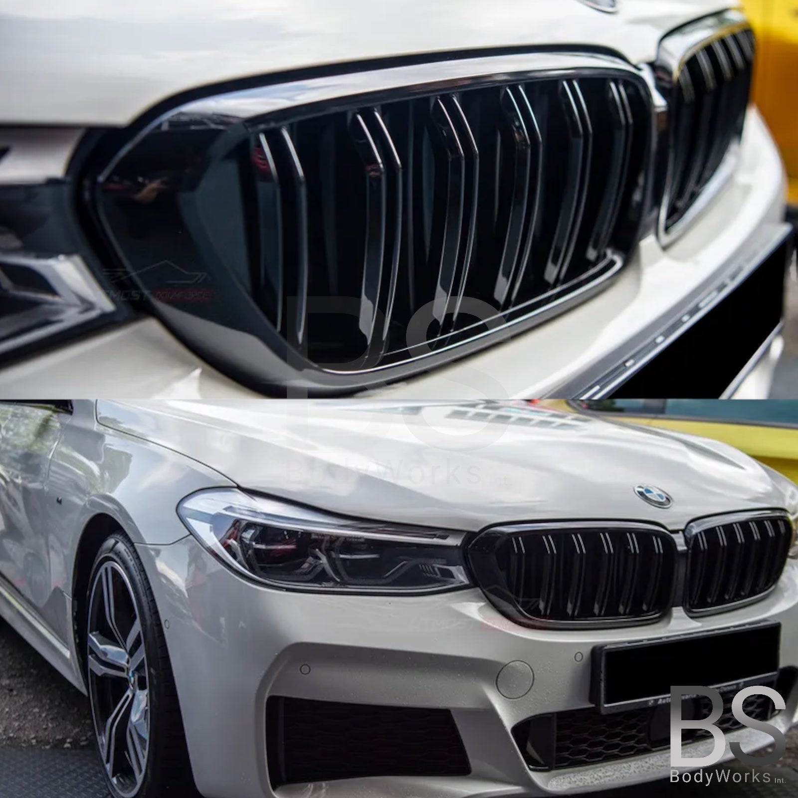 Nieren - BMW G32 Gt - M Look - Hoogglans Zwart | 17-20