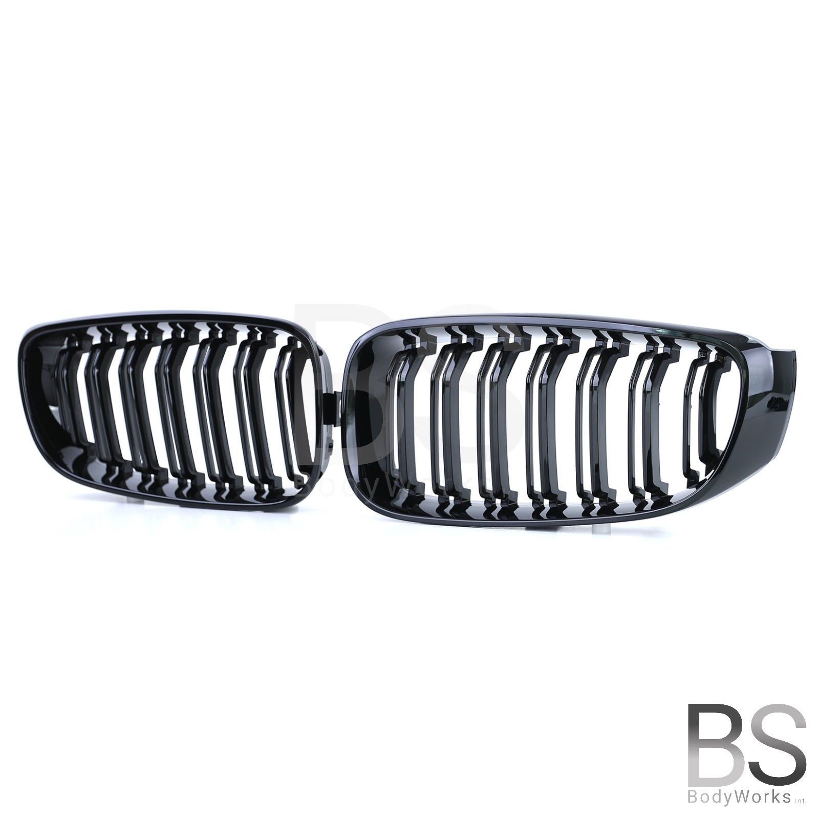 Nieren - BMW 3 Serie F34 Gran Turismo - M Look - Hoogglans Zwart | 13-19