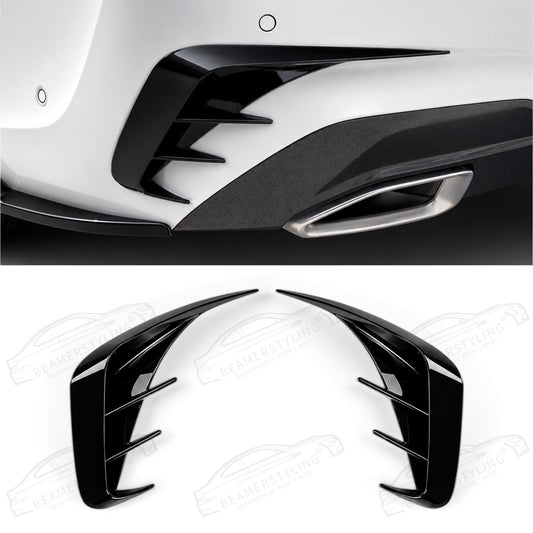 Air Vent Covers V2 - BMW G20 Sedan - Hoogglans Zwart | 19-22