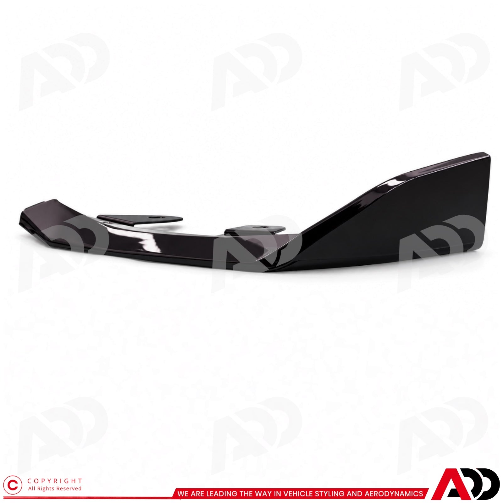 Front Lip - BMW 2 Serie G42 Coupé - M Performance look - Hoogglans Zwart | 2021+