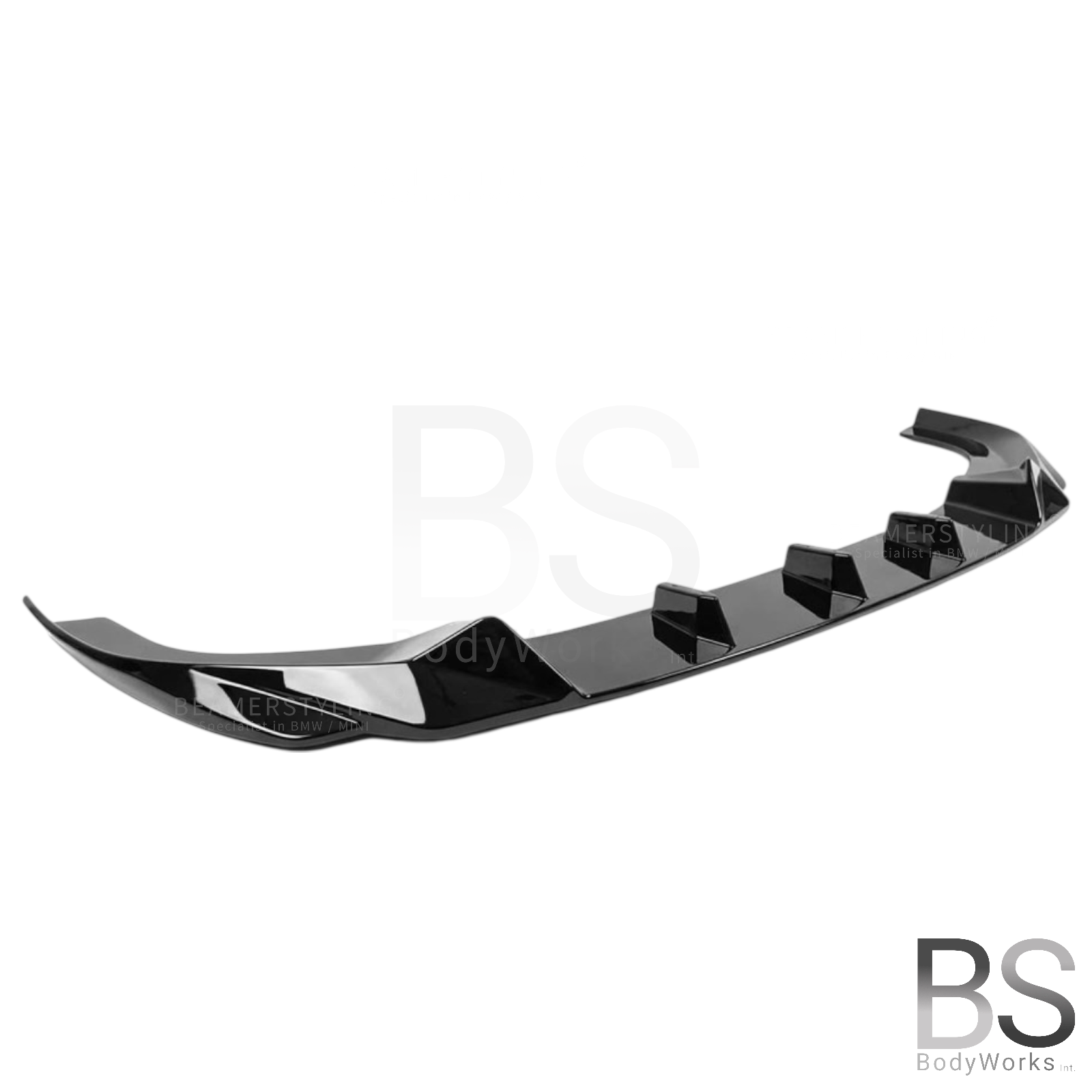Front lip - BMW 5 Serie G60 / G61 - HR Pro look - Hoogglans Zwart | 2023+
