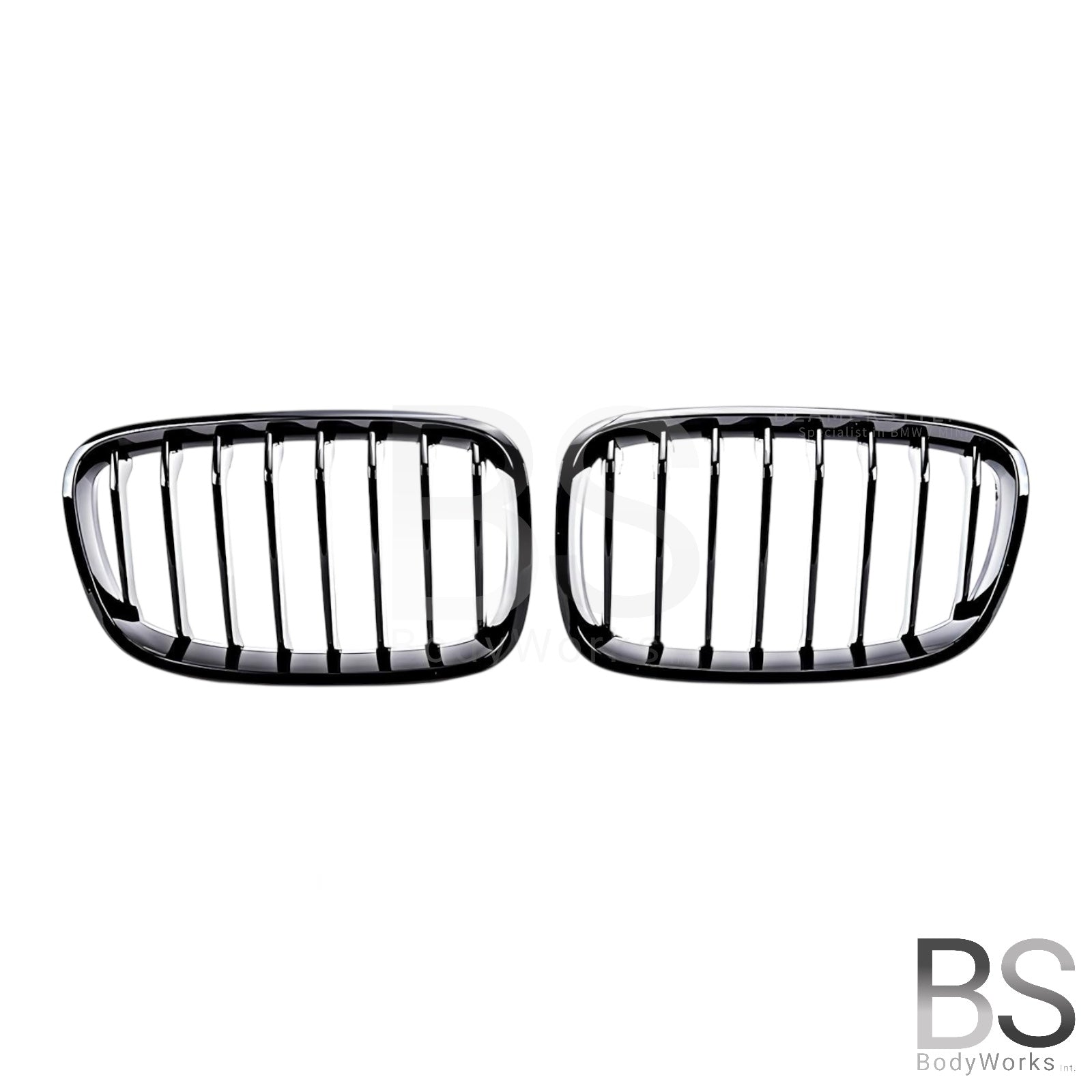 Nieren - BMW F20 / F21 - Hoogglans Zwart | 2011-2015