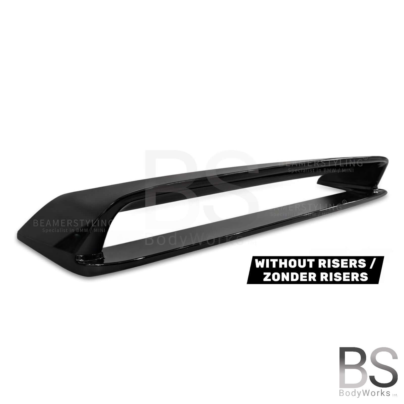 Spoiler - BMW 5 Serie E39 Sedan - Hamann Style - Hoogglans Zwart | 95-03