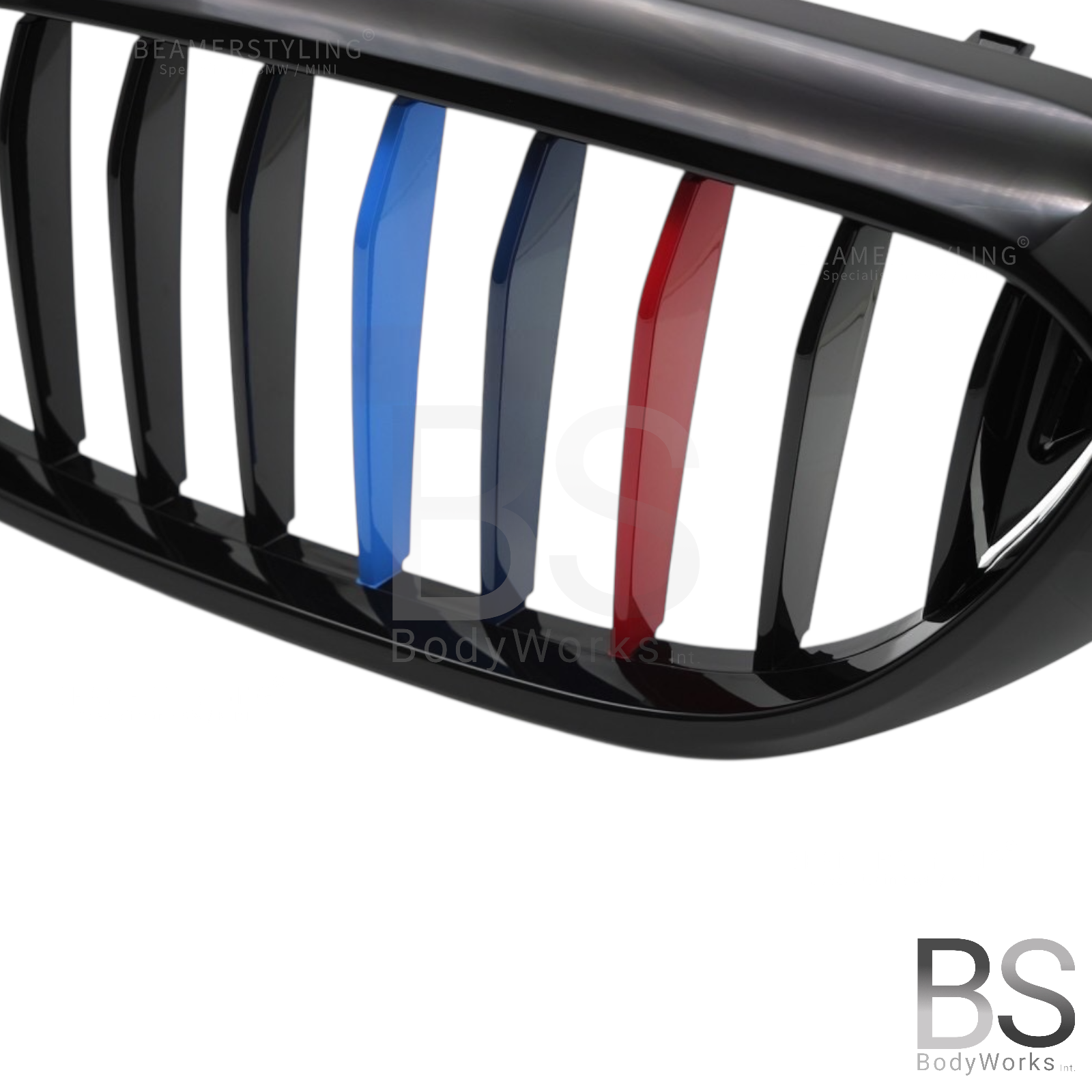 Nieren - BMW G30 / G31 - M Kleuren - Hoogglans Zwart | 2017-2020