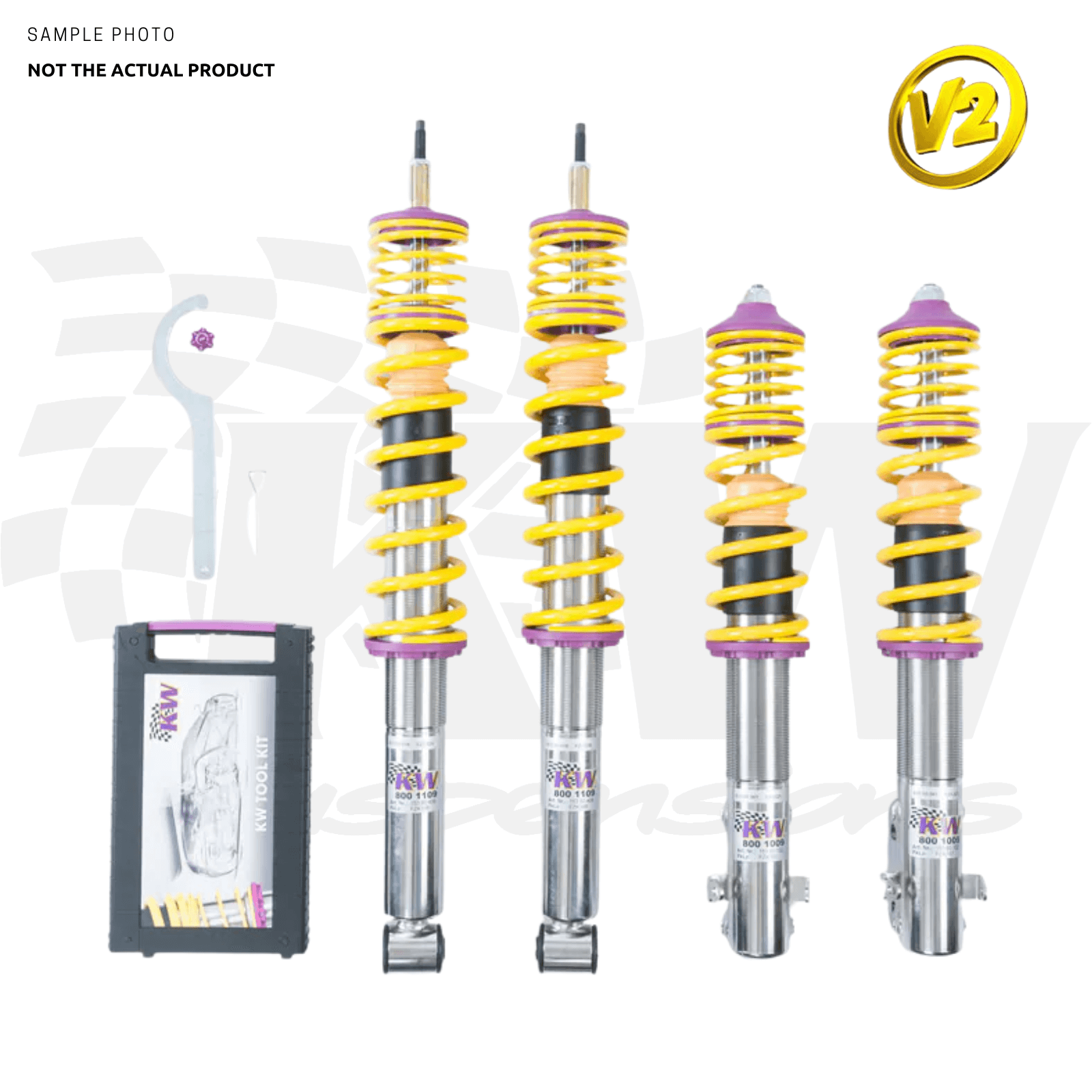 Kw Variant 2 Schroefset - BMW 1 Serie E81 / E87 / E82 | 04-11