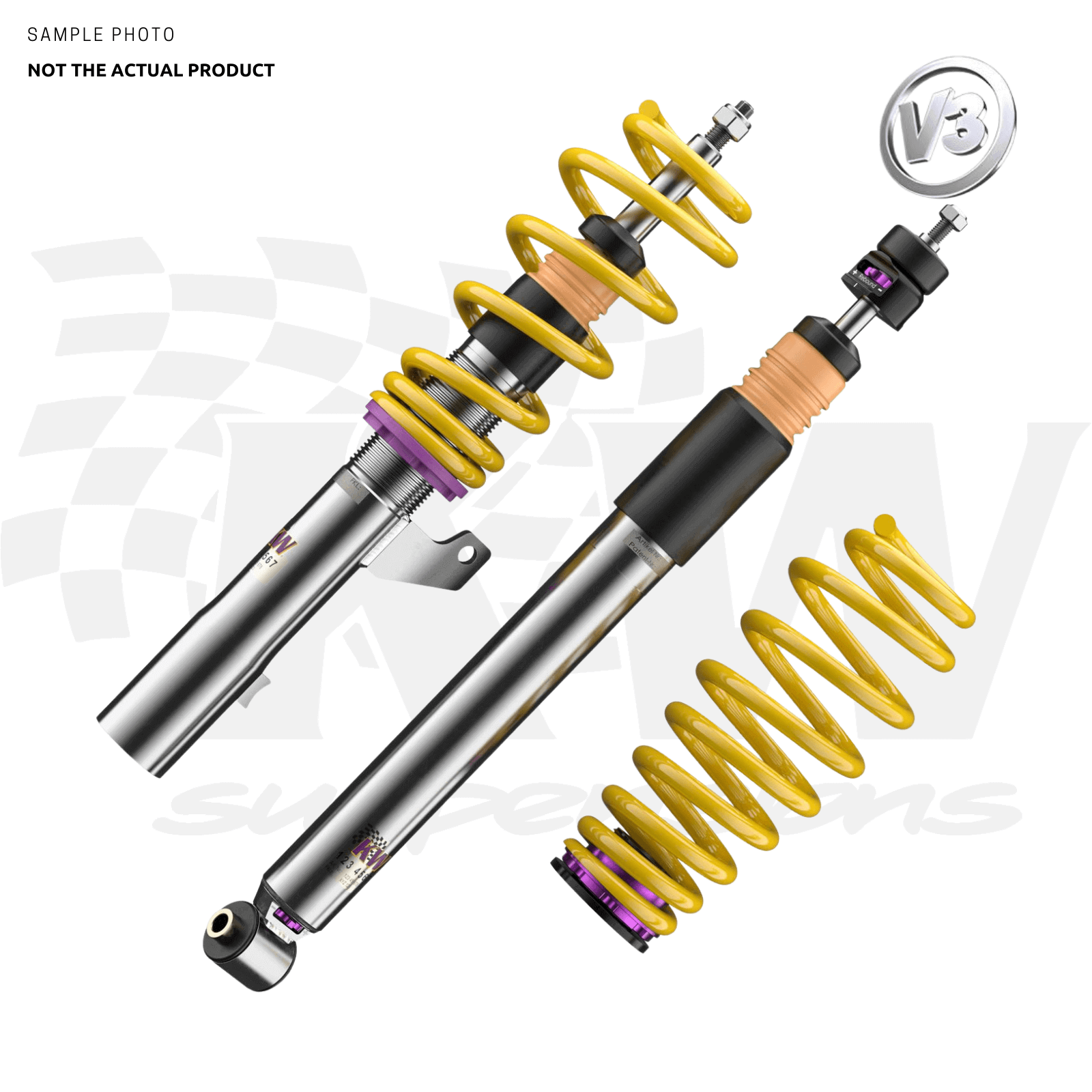 Kw Variant 3 Schroefset - BMW 1 Serie E81 / E87 / E82 | 04-11