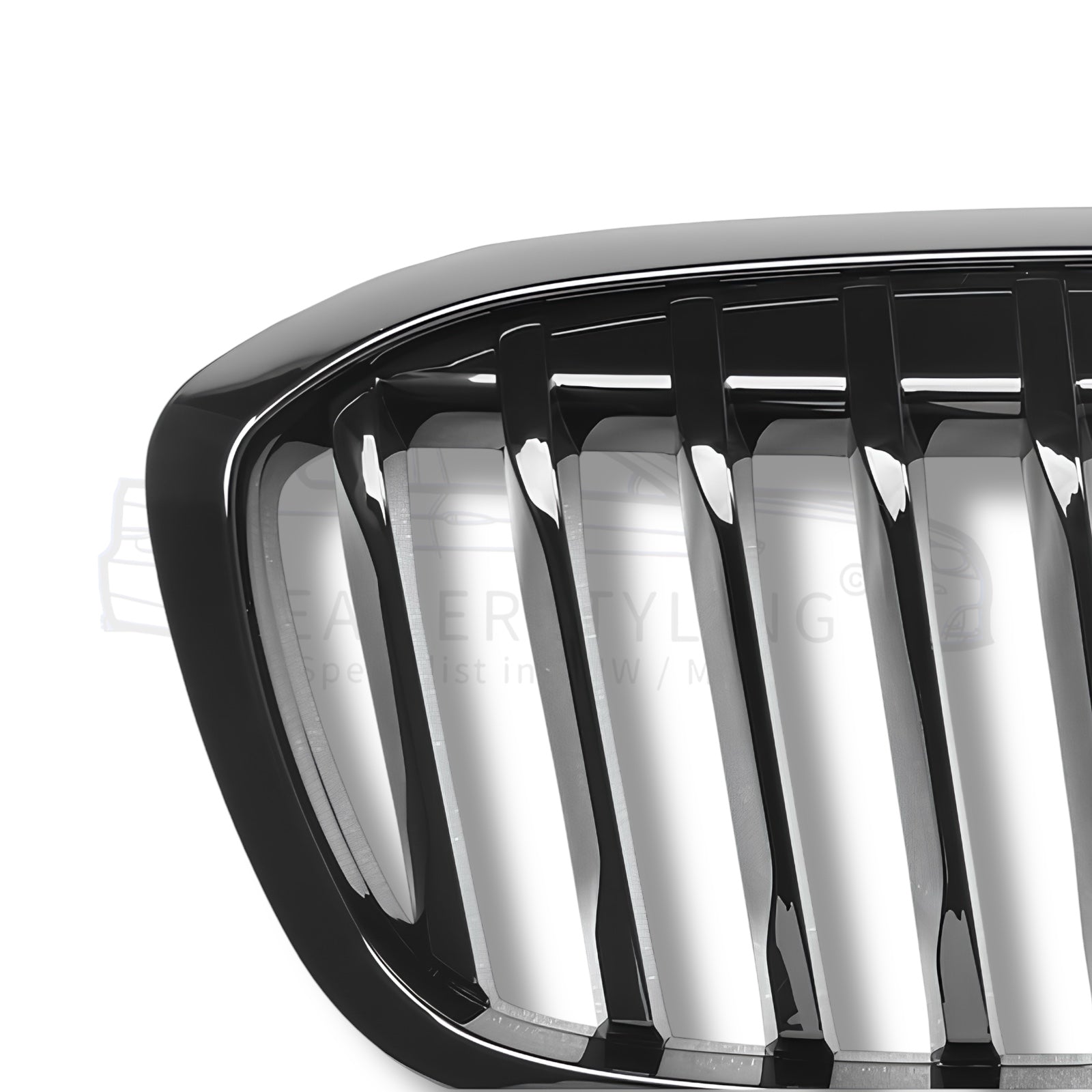 Nieren - BMW 2 Serie F45LCI / F46LCI - Hoogglans Zwart | 18-22