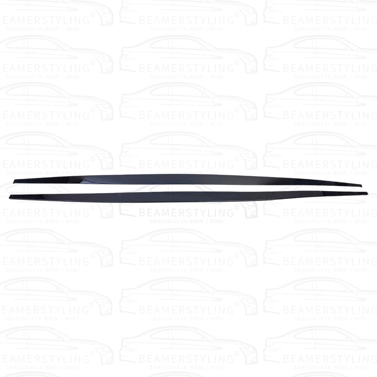 Side Skirt Extensions - BMW F20 / F21 - Hoogglans Zwart | 11-19