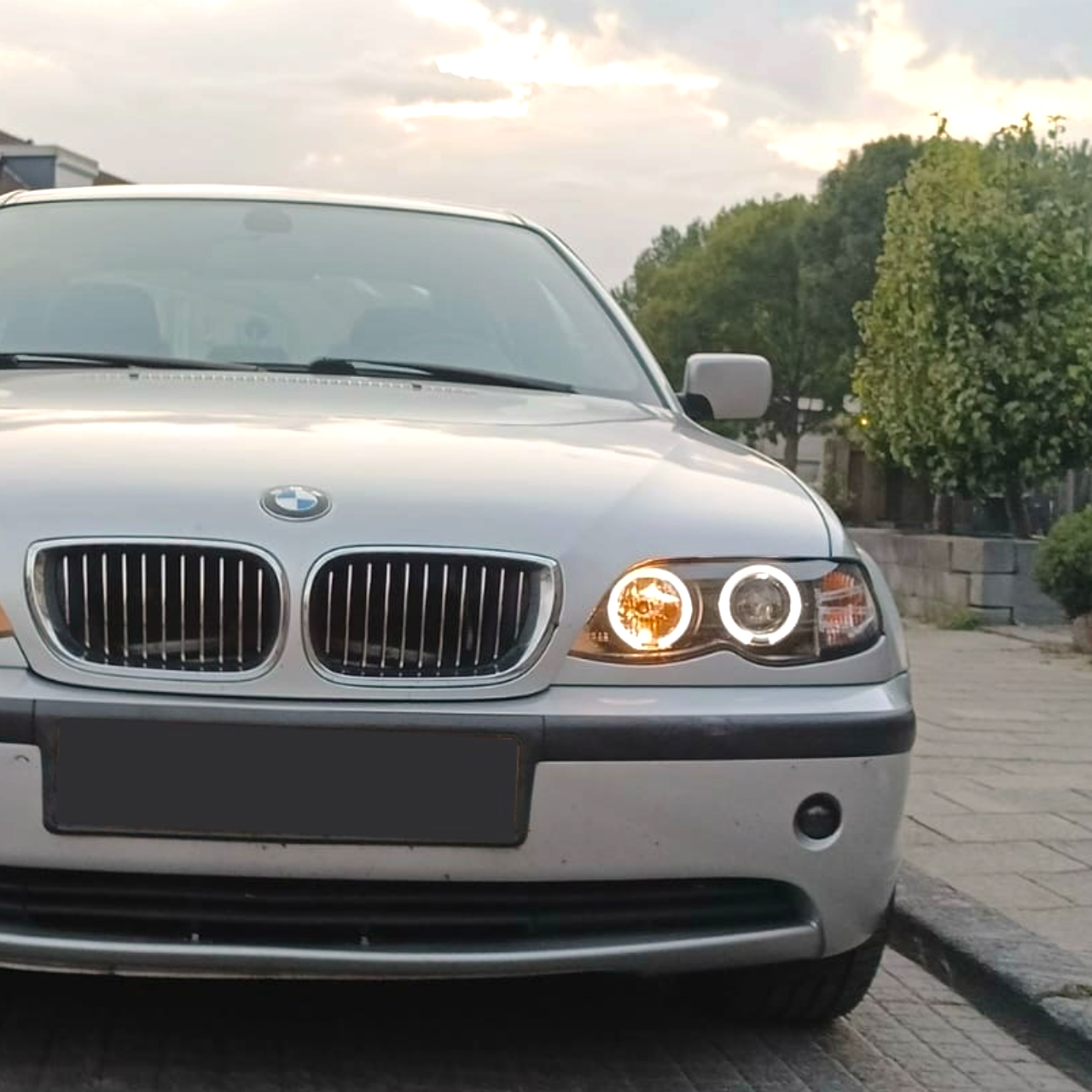 Koplampen - BMW E46 Sedan / Touring - LED Angel Eyes - H7/H7 | 2001-2005
