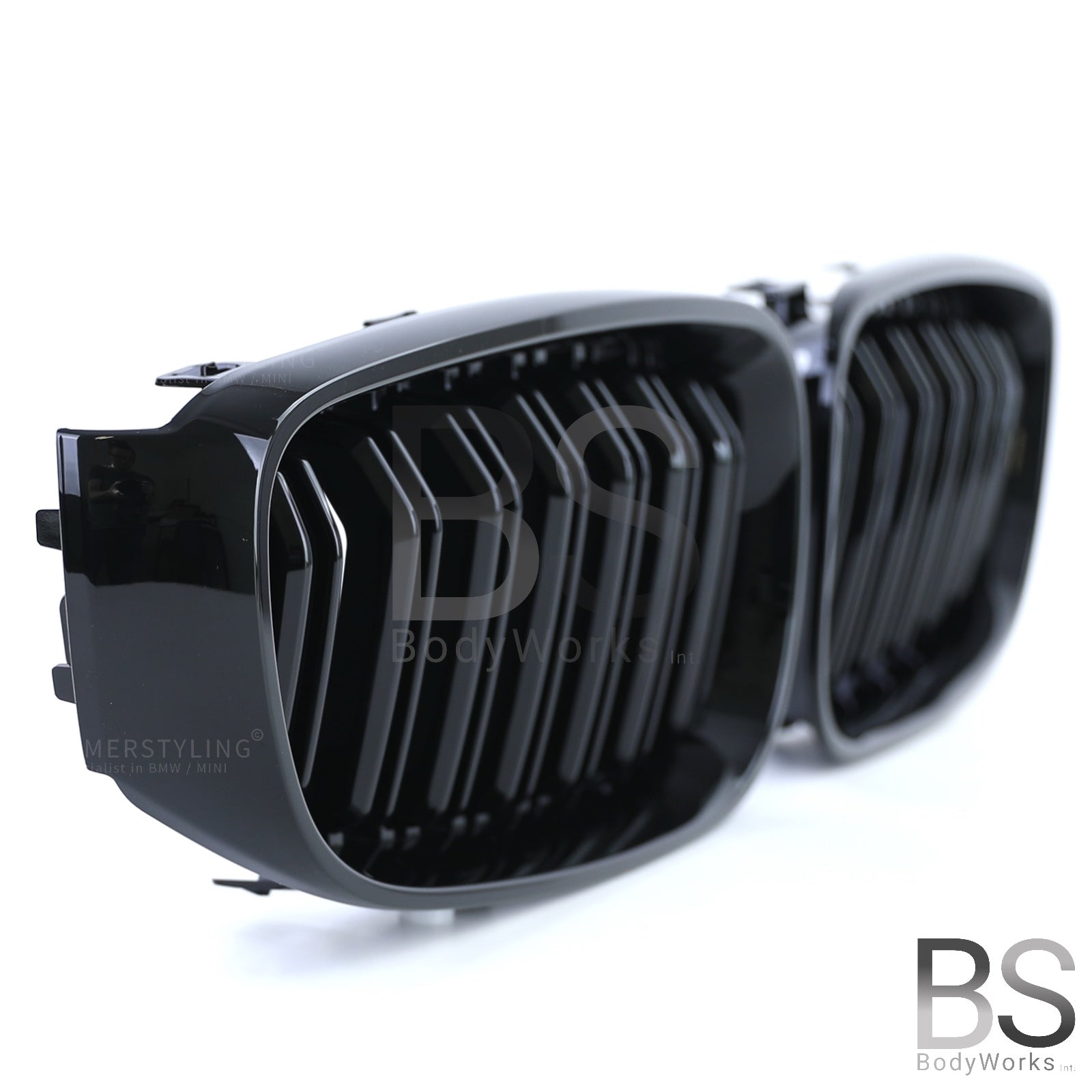 Nieren - BMW 3 Serie F34 Gran Turismo - M Look - Hoogglans Zwart | 13-19