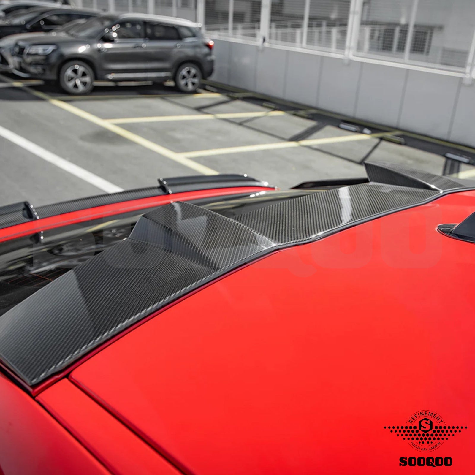 Carbon Dakspoiler - BMW X6 M F96 / G06 - Pre-Preg | Sooqoo